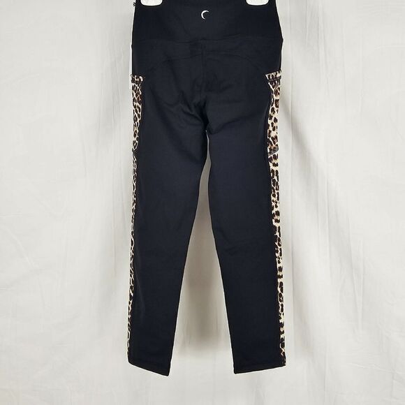 Zyia 🌙 Pocket Brilliant Hi-Rise 20” Leopard Size 4 Women's - Picture 6 of 9